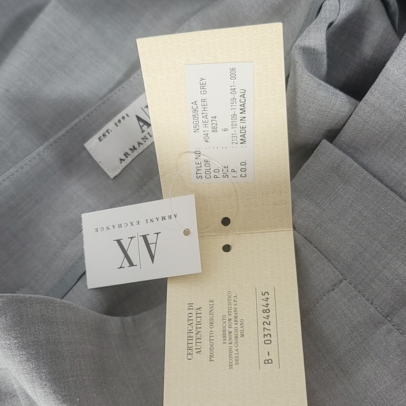 Armani Exchange front zippered skirt size 6 New - Picture 5 of 5